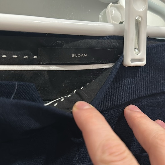 Banana Republic Sloan Navy Dress Pants Womens Size 12 Office Work - Picture 3 of 4